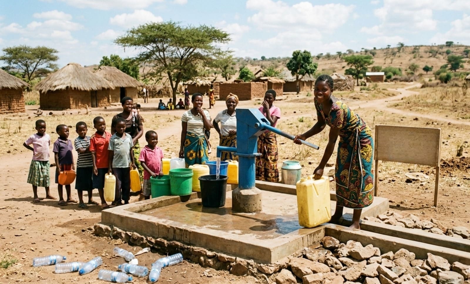 Sustainable Villages: Why We Build Wells Instead of Just Giving Bottles 3 Sustainable Villages Why We Build Wells Instead of Just Giving Bottles